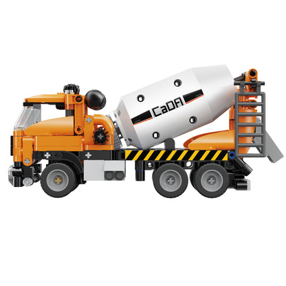 CaDA Farm Series - Cement Mixer Truck - 368 pcs - C65021W
