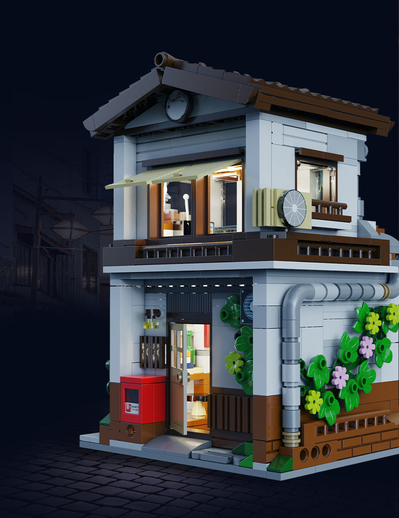 CaDA Building Series - Japanese Style Canteen - 861 pcs - C66014W