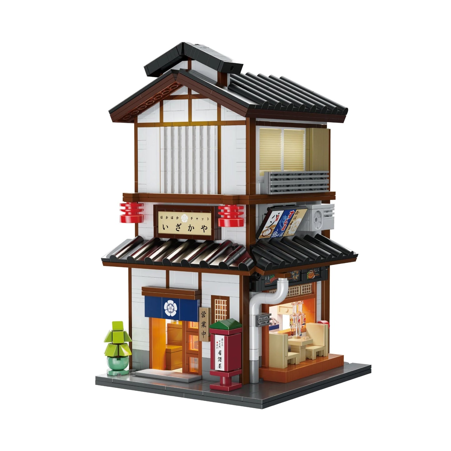 CaDA Building Series - Japanese Corner Yakitori Izakaya Restaurant Bar - 1195 pcs - C66019W