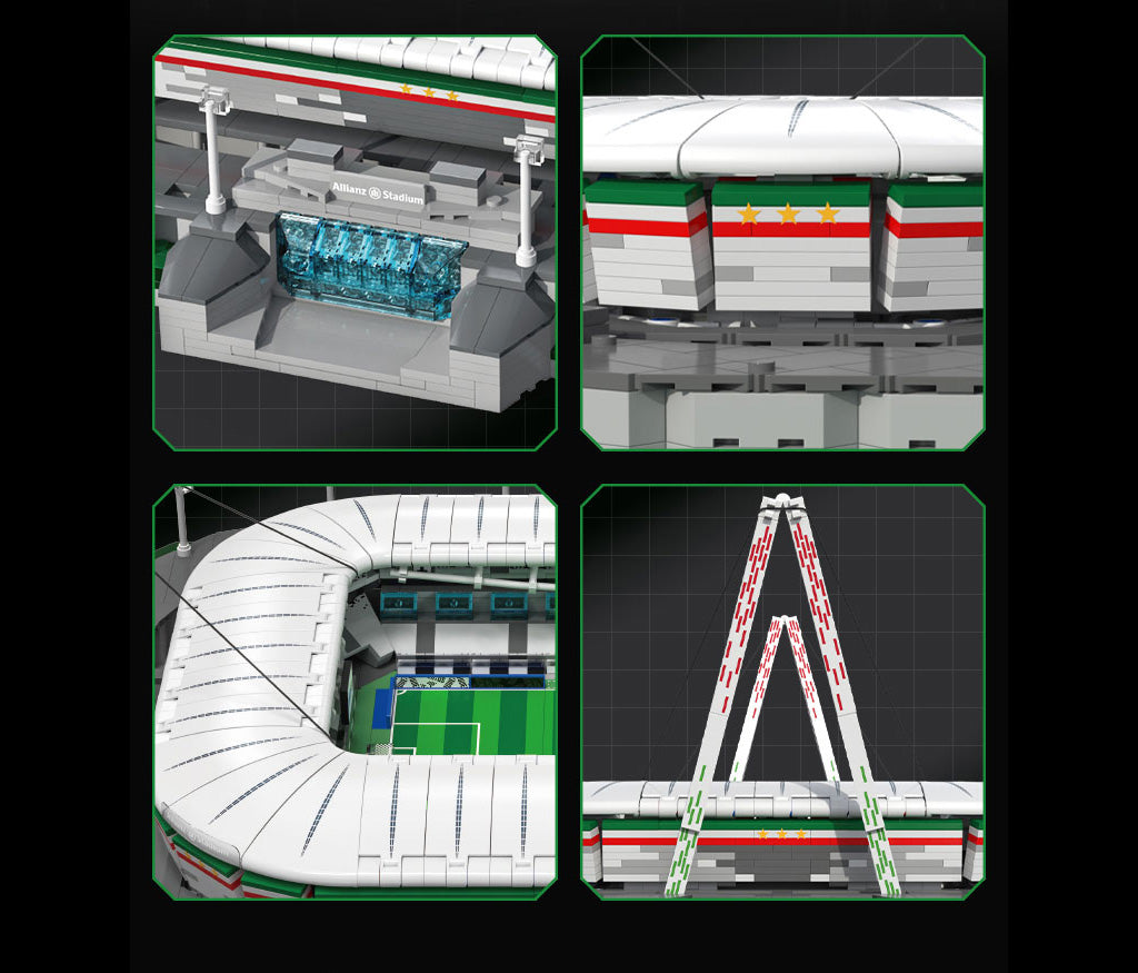 CaDA Building Series - Juventus Allianz Stadium - 3638 pcs - C66021W