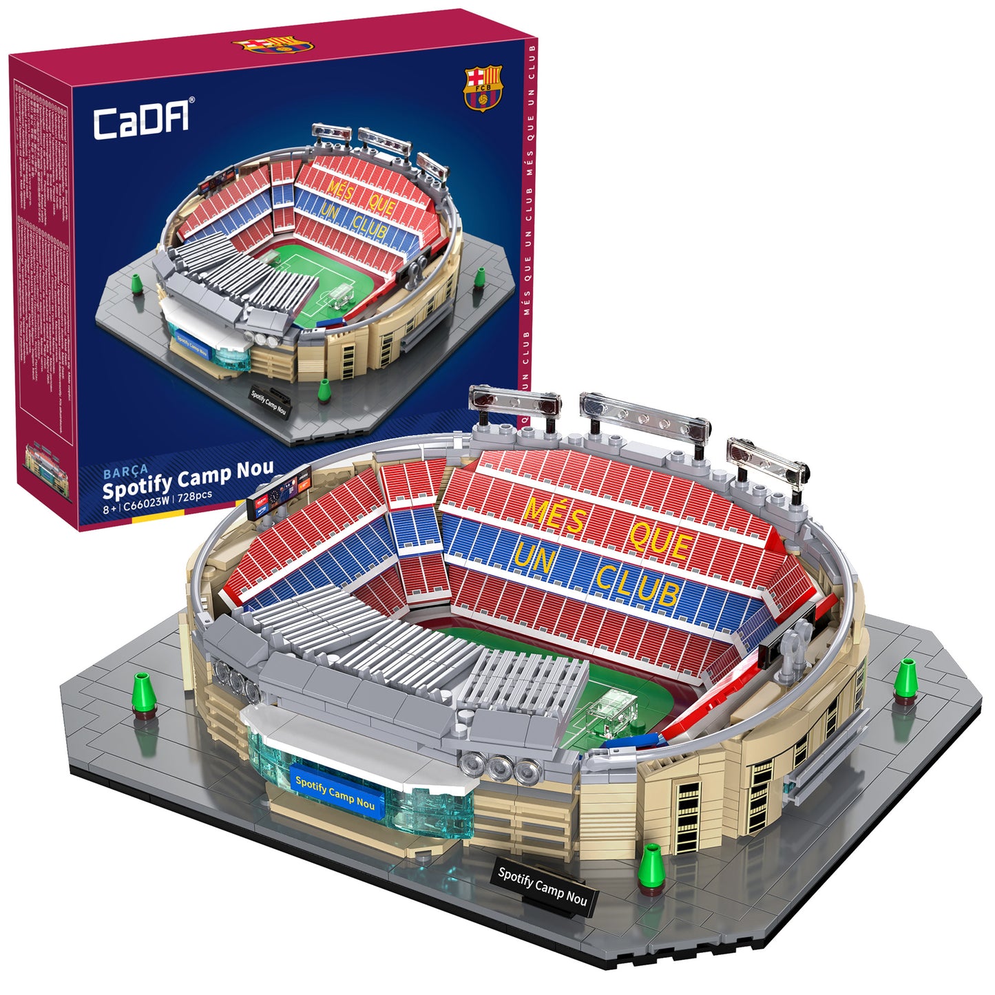 CaDA Building Series - FC Barcelona Camp Nou Stadium - 728 pcs - C66023W