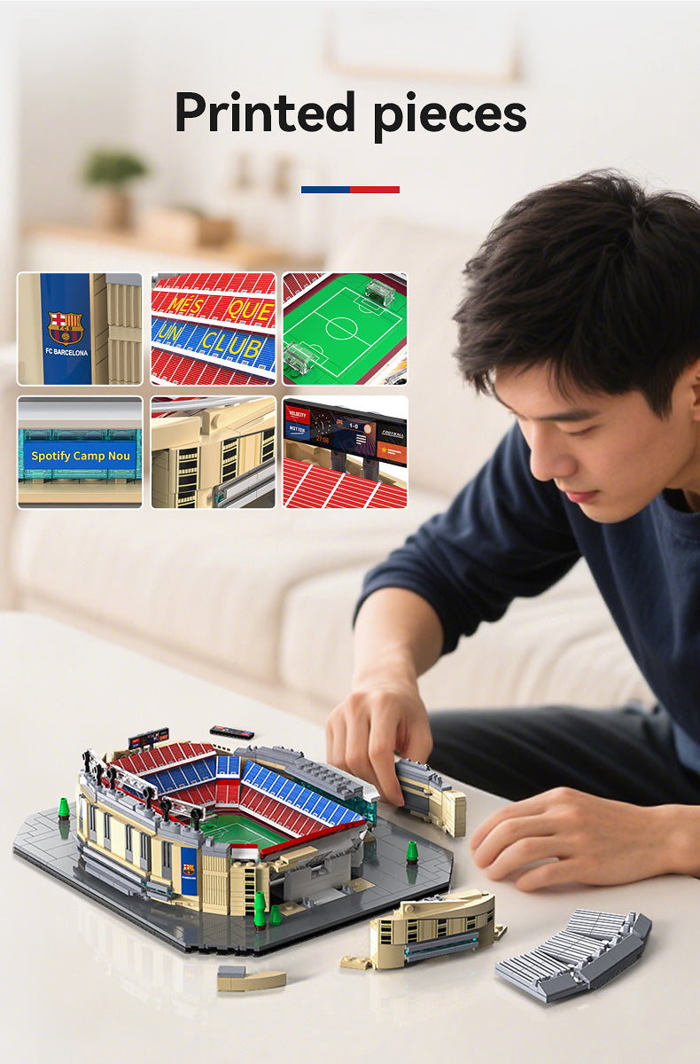 CaDA Building Series - FC Barcelona Camp Nou Stadium - 728 pcs - C66023W