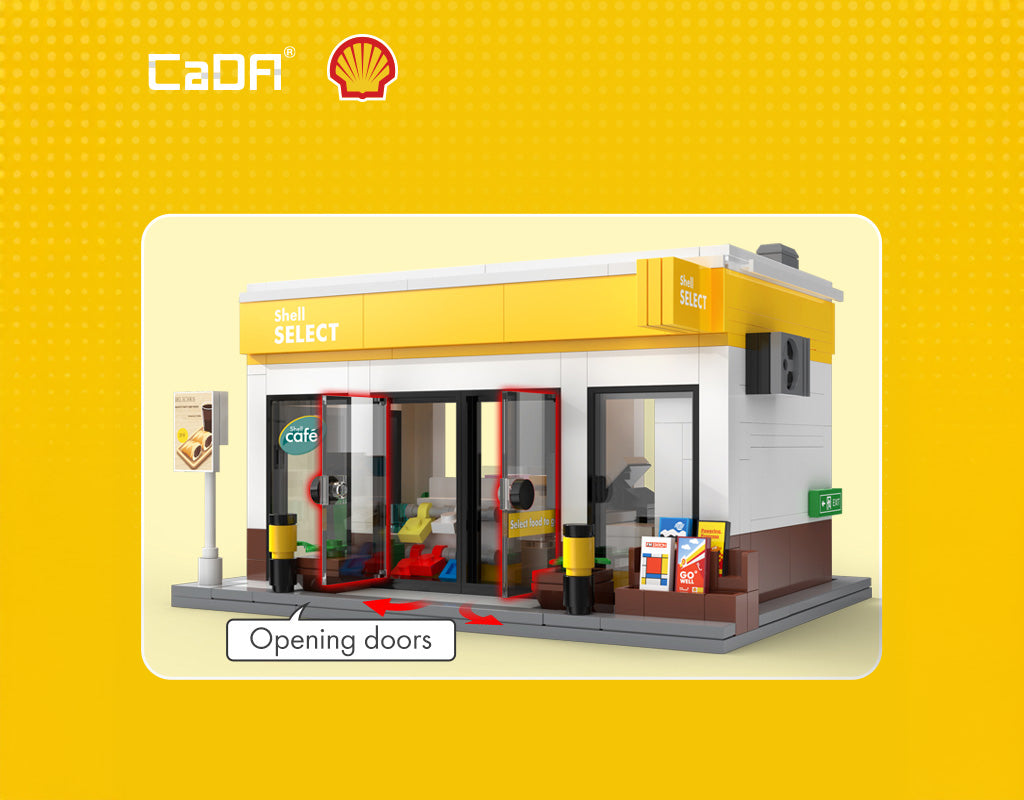 CaDA Building Series - Shell Select - 303 pcs - C66027W