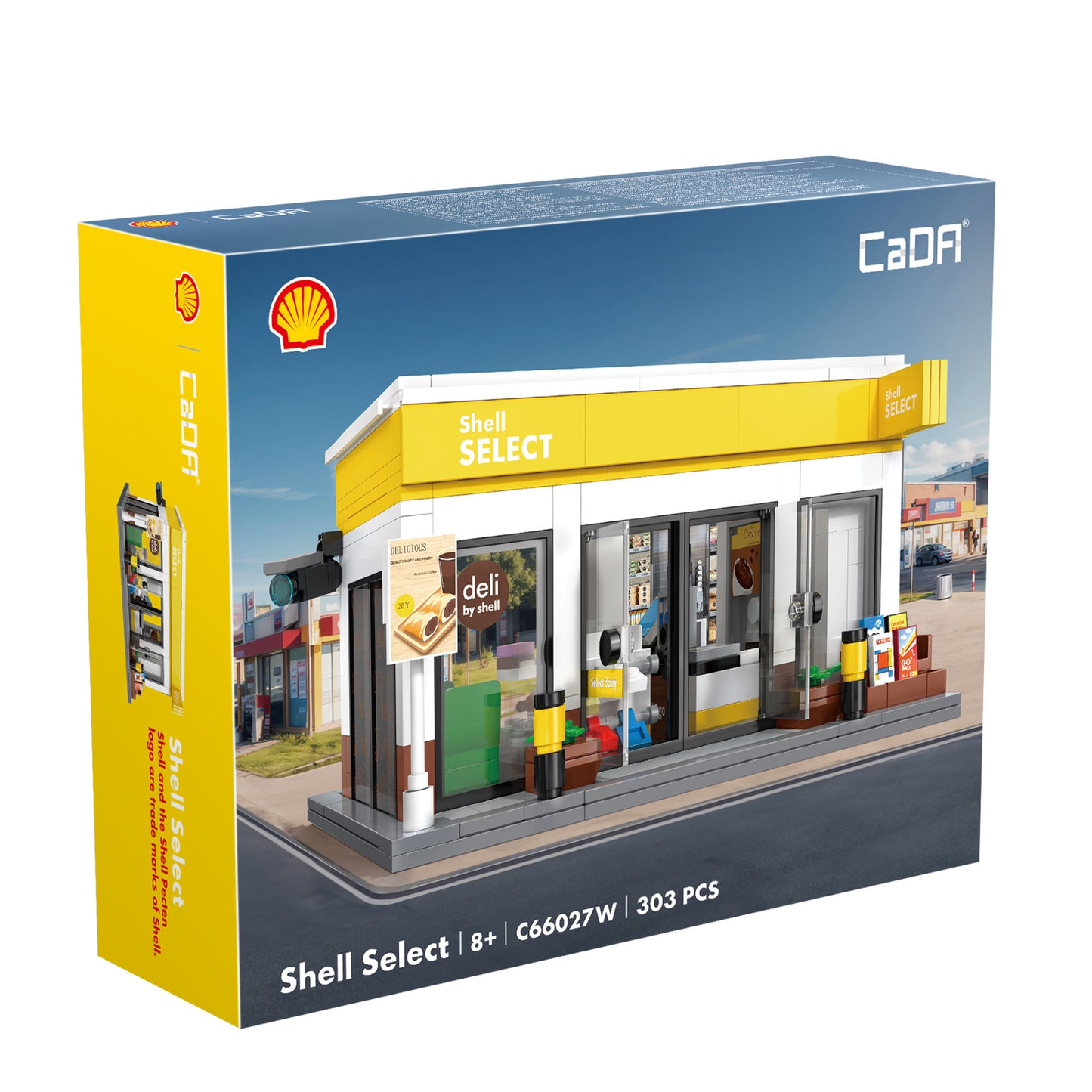 CaDA Building Series - Shell Select - 303 pcs - C66027W