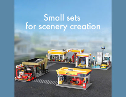 CaDA Building Series - Shell Select Coffee Shop Café - 351 pcs - C66033W