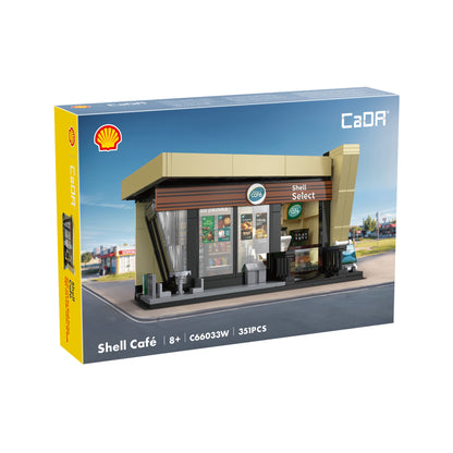 CaDA Building Series - Shell Select Coffee Shop Café - 351 pcs - C66033W