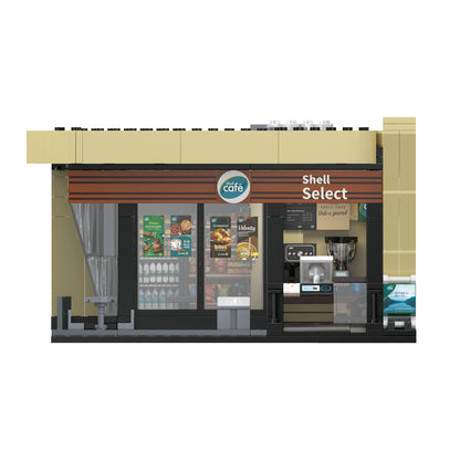 CaDA Building Series - Shell Select Coffee Shop Café - 351 pcs - C66033W