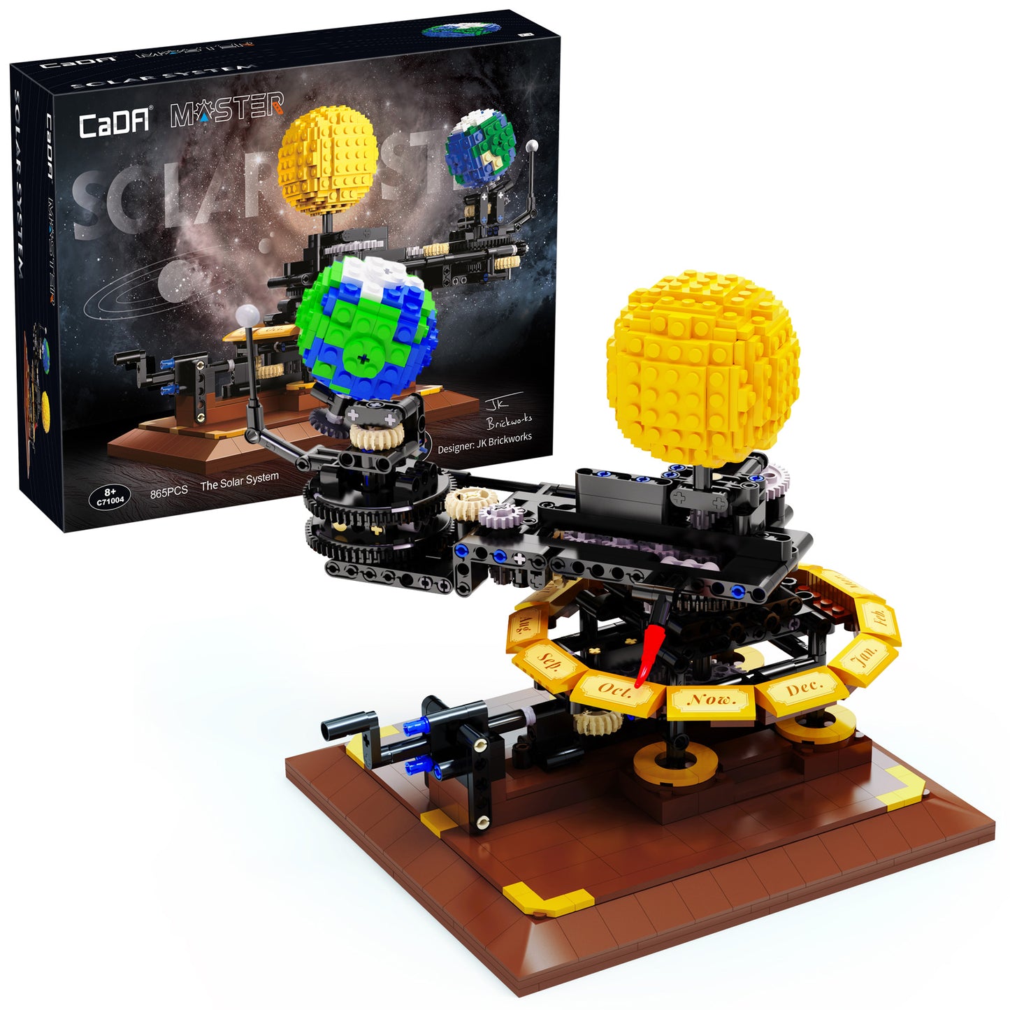 CaDA Steam Series - The Solar System - 865 pcs - C71004W