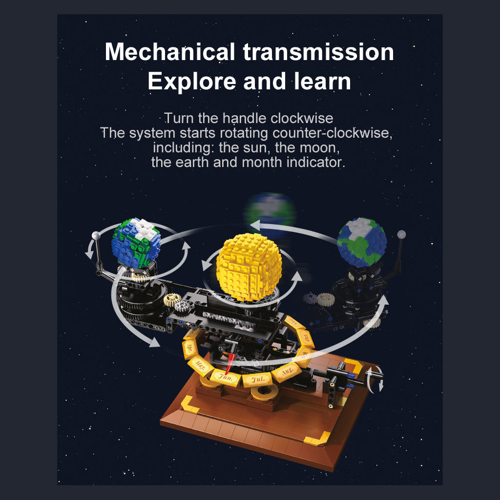 CaDA Steam Series - The Solar System - 865 pcs - C71004W