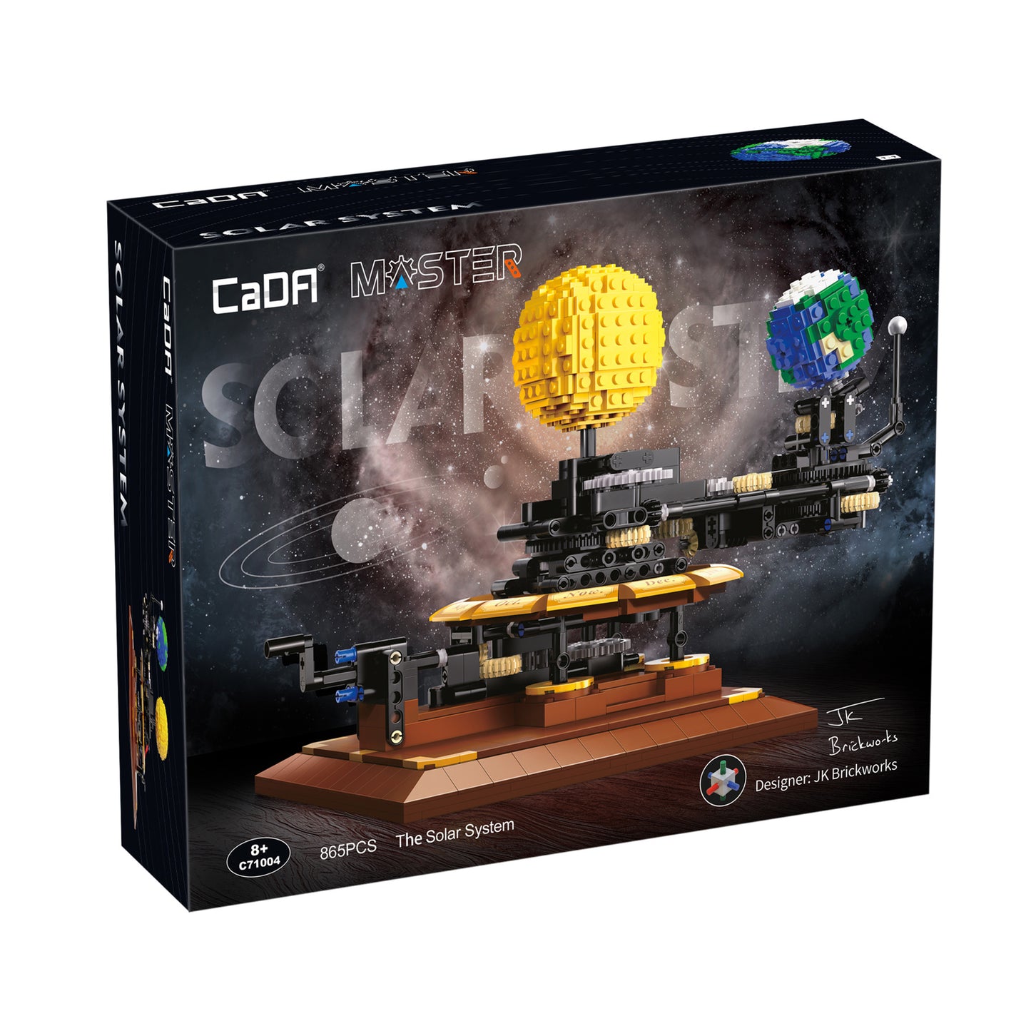 CaDA Steam Series - The Solar System - 865 pcs - C71004W