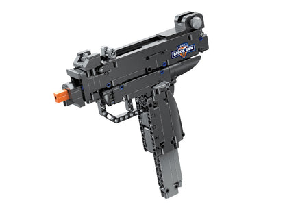 CaDA Gun Series - Micro UZI Brick Model Gun - 359 pcs - C81008W