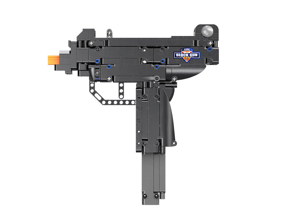 CaDA Gun Series - Micro UZI Brick Model Gun - 359 pcs - C81008W