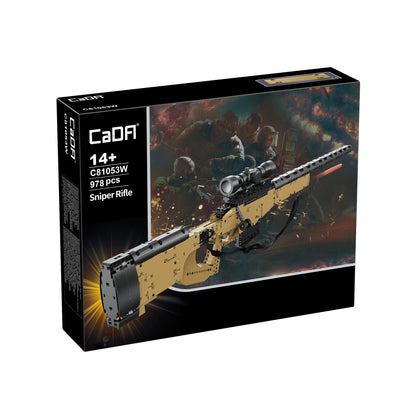 CaDA Gun Series - L96A1 Sniper Rifle Brick Model Gun - 979 pcs C81053W