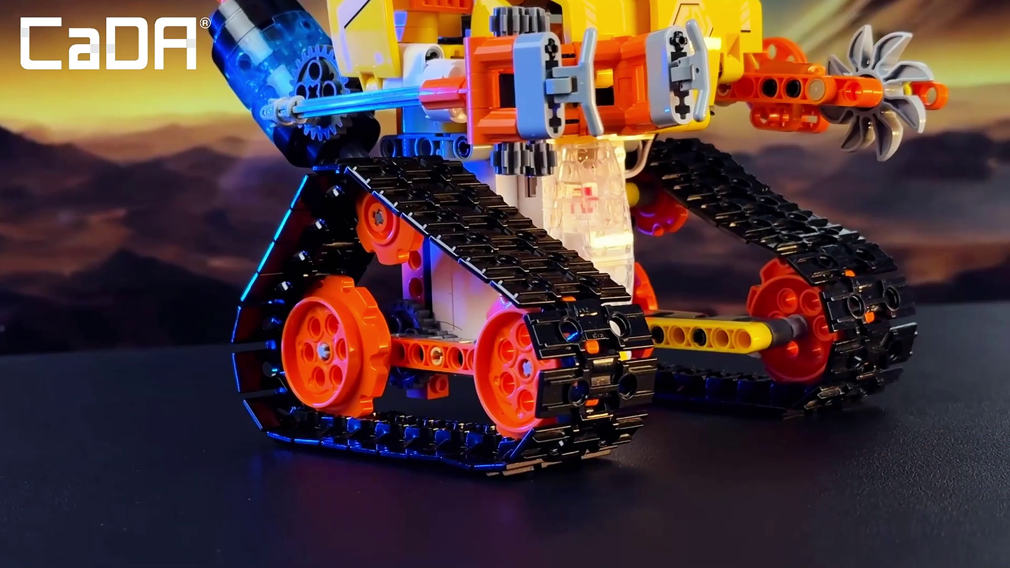 CaDA Steam Series - W·BOT Code Robot 3-In-1 - 455 pcs C83003W