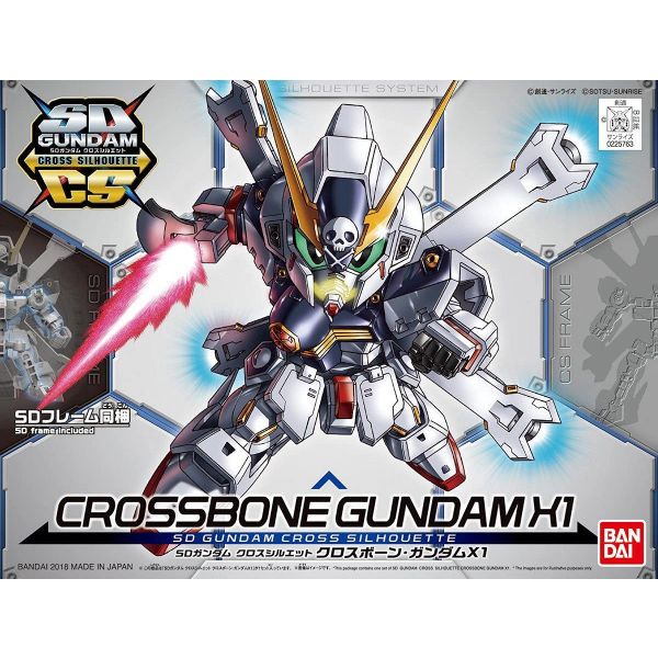 SD Bandai - Gundam Cross Silhouette Crossbone Gundam X1