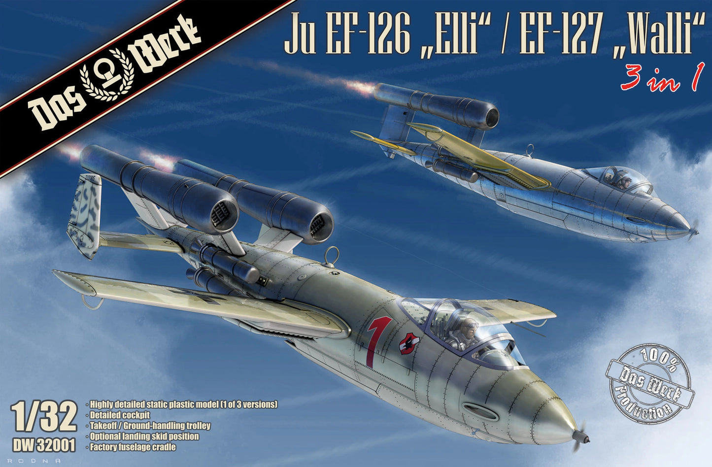 1/32 Das Werk - Ju EF-126 "Elli" / EF-127 "Walli"