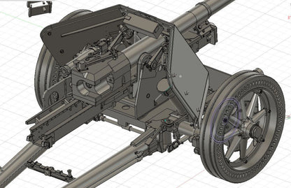 1/16 Das Werk - German 7.5 cm PaK 40 Anti-Tank Gun (Mid/Late Production) (PRE-ORDER SPRING/SUMMER 2025)