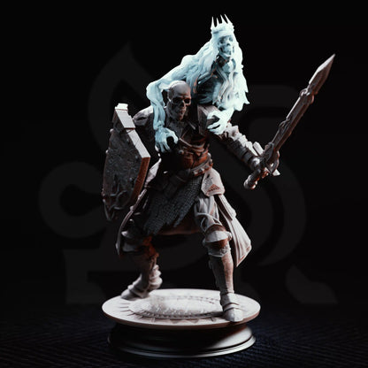 DM Stash Death's Grasp, Wraith of Possession 32mm miniature front view