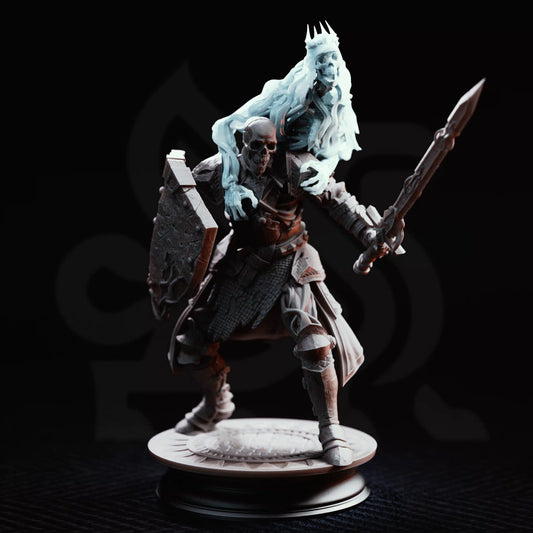 DM Stash Death's Grasp, Wraith of Possession 32mm miniature front view