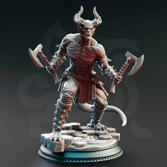 DM Stash Nosmeni Warrior 1 front 32mm miniature