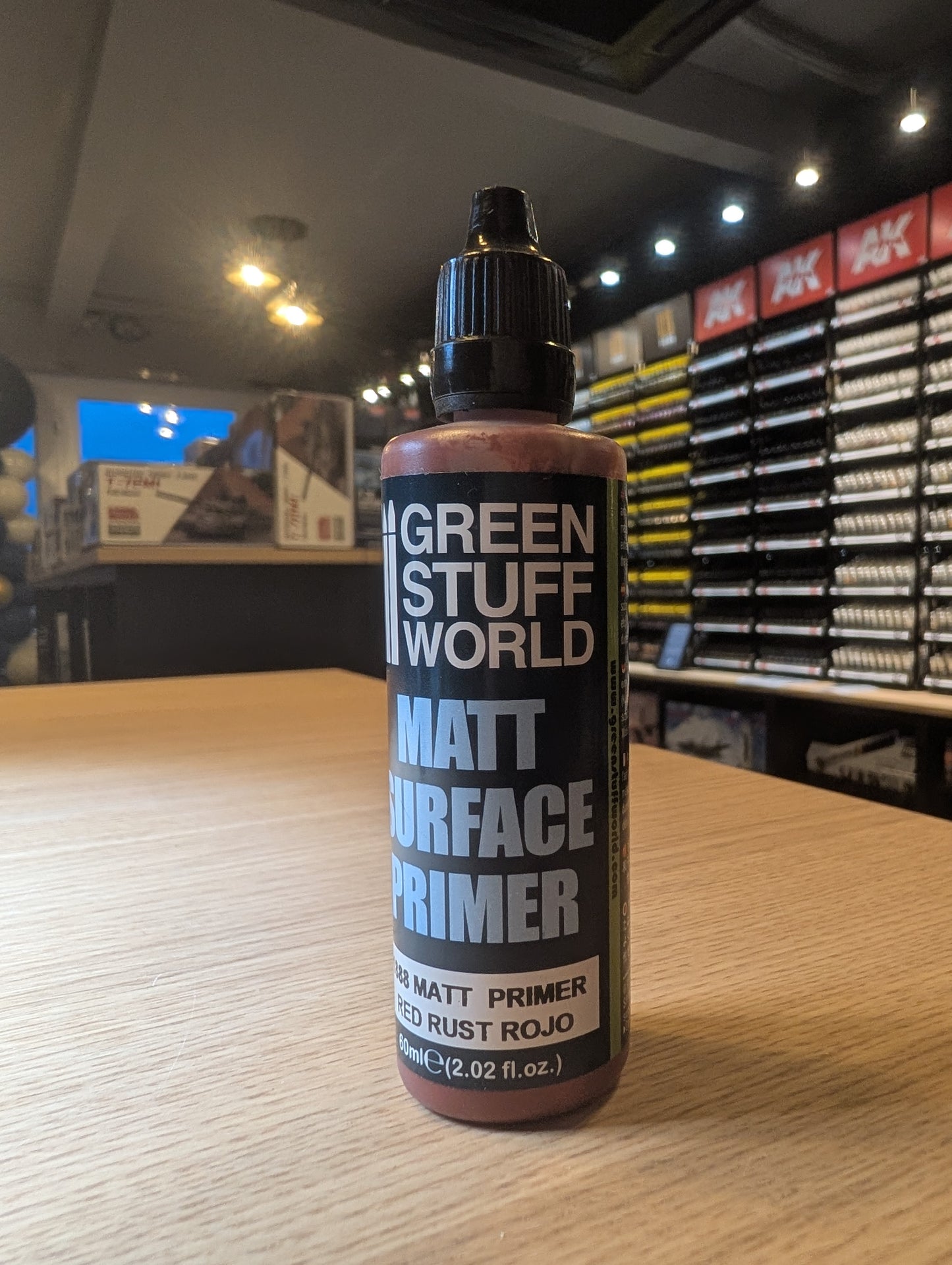 Green Stuff World -  Matt Red Rust Surface Primer 60ml