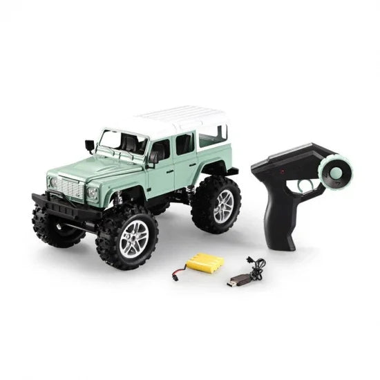 DOUBLE E Green Land Rover Defender Rock Crawler E327-003
