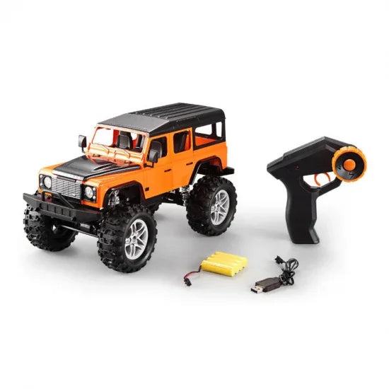 DOUBLE E Orange Land Rover Defender Rock Crawler E327-003
