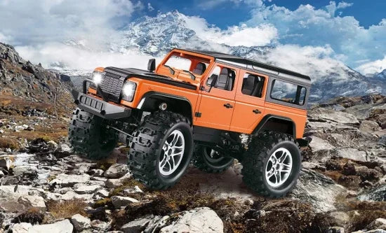 DOUBLE E Green Land Rover Defender Rock Crawler E327-003