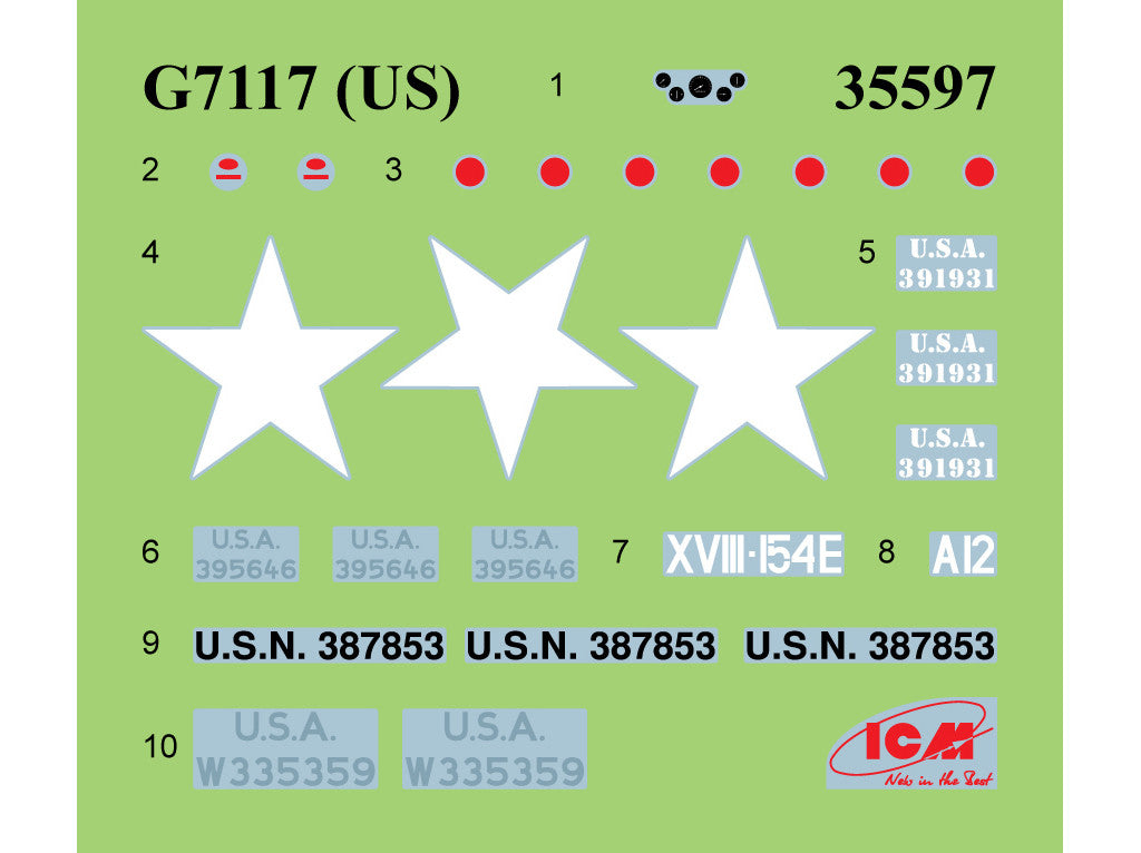 1/35 ICM - Festive Dinner on the Front Line (U.S. WWII G7117 Kitchen Truck, Figures & Accessories) DS3532 (PRE-ORDER)
