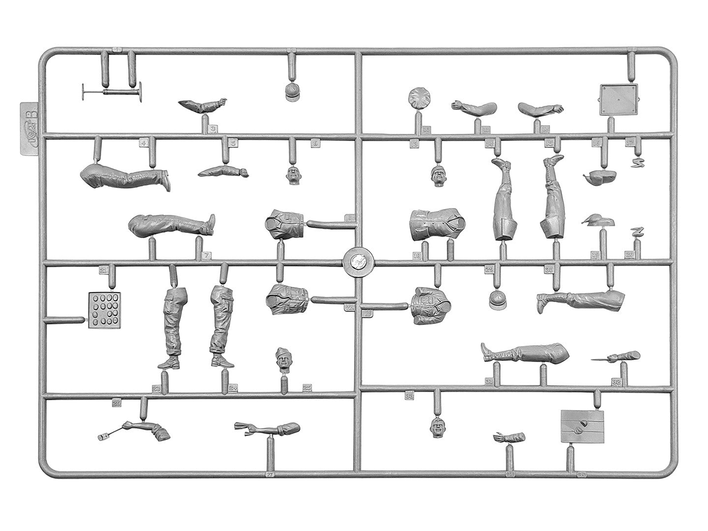 1/35 ICM - Festive Dinner on the Front Line (U.S. WWII G7117 Kitchen Truck, Figures & Accessories) DS3532 (PRE-ORDER)