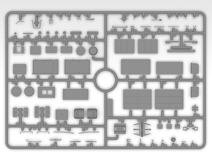 1/35 ICM - Festive Dinner on the Front Line (U.S. WWII G7117 Kitchen Truck, Figures & Accessories) DS3532 (PRE-ORDER)