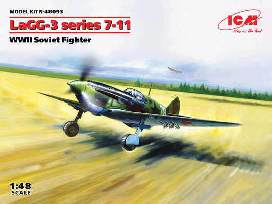 ICM 1/48 - LaGG-3 series 7-11 WWII Soviet Fighter