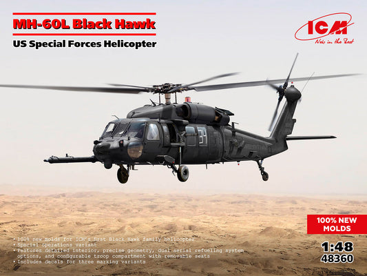 ICM 1/48 - MH-60L Black Hawk US Special Forces Helicopter