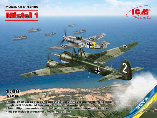 ICM 1/48 - Mistel 1 WWII German Composite Aircraft