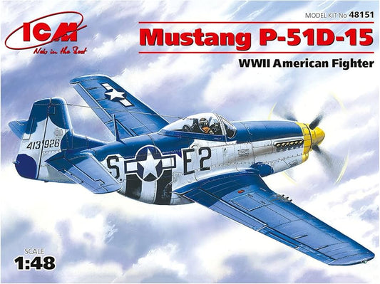 ICM 1/48 - Mustang P-51D-15 WWII American Fighter