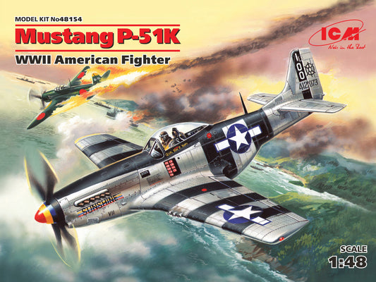 ICM 1/48 - Mustang P-51K WWII American Fighter