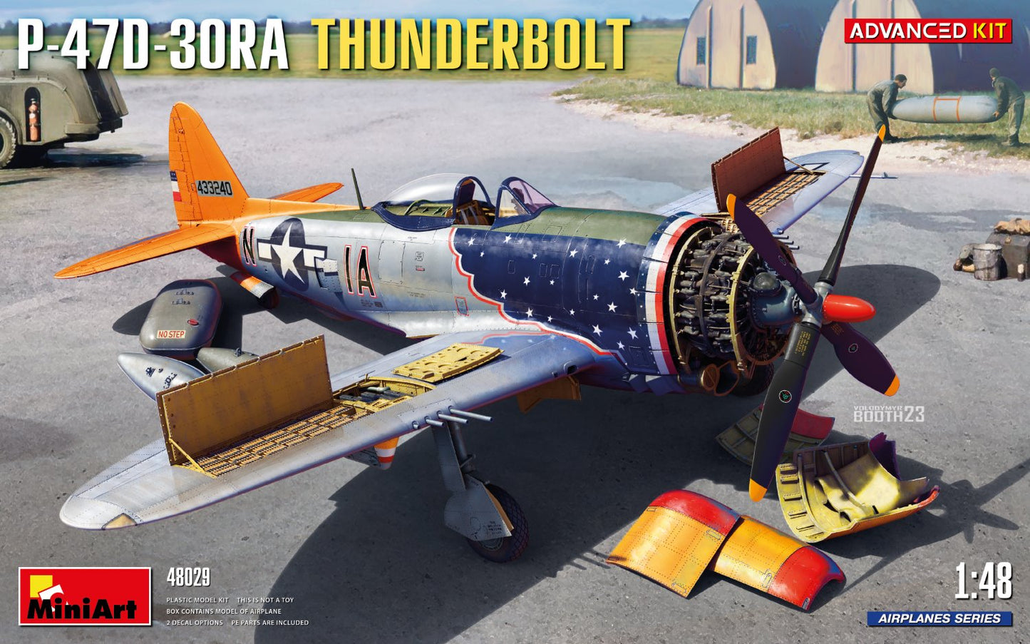 MiniArt 1/48 - P-47D-30RA Thunderbolt (Advanced Kit)