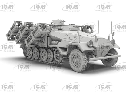 ICM Vehicles 1:35 - 'Stuka zu Fuß' Sd.Kfz. 251/1 Ausf.B, WWII German MLRS - ICM35107