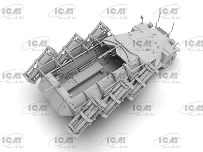 ICM Vehicles 1:35 - 'Stuka zu Fuß' Sd.Kfz. 251/1 Ausf.B, WWII German MLRS - ICM35107