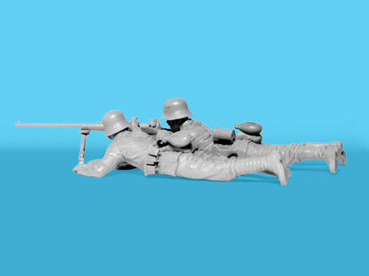 ICM Vehicles 1:35 - ‘Panzerabwehr, 1918’ German WWI Soldiers (4 Figures) - ICM35724