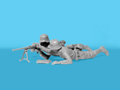 ICM Vehicles 1:35 - ‘Panzerabwehr, 1918’ German WWI Soldiers (4 Figures) - ICM35724