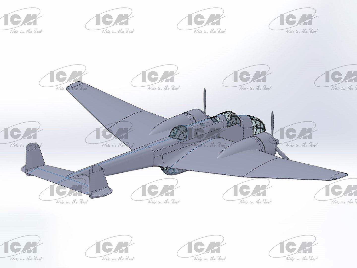 1/48 ICM - HP.52 Hampden B.Mk.I WWII British Bomber