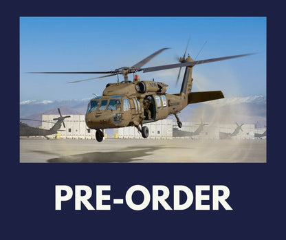 1/48 ICM - UH-60A Black Hawk Helicopter with 3 Crew Figures 48364 (PRE-ORDER)