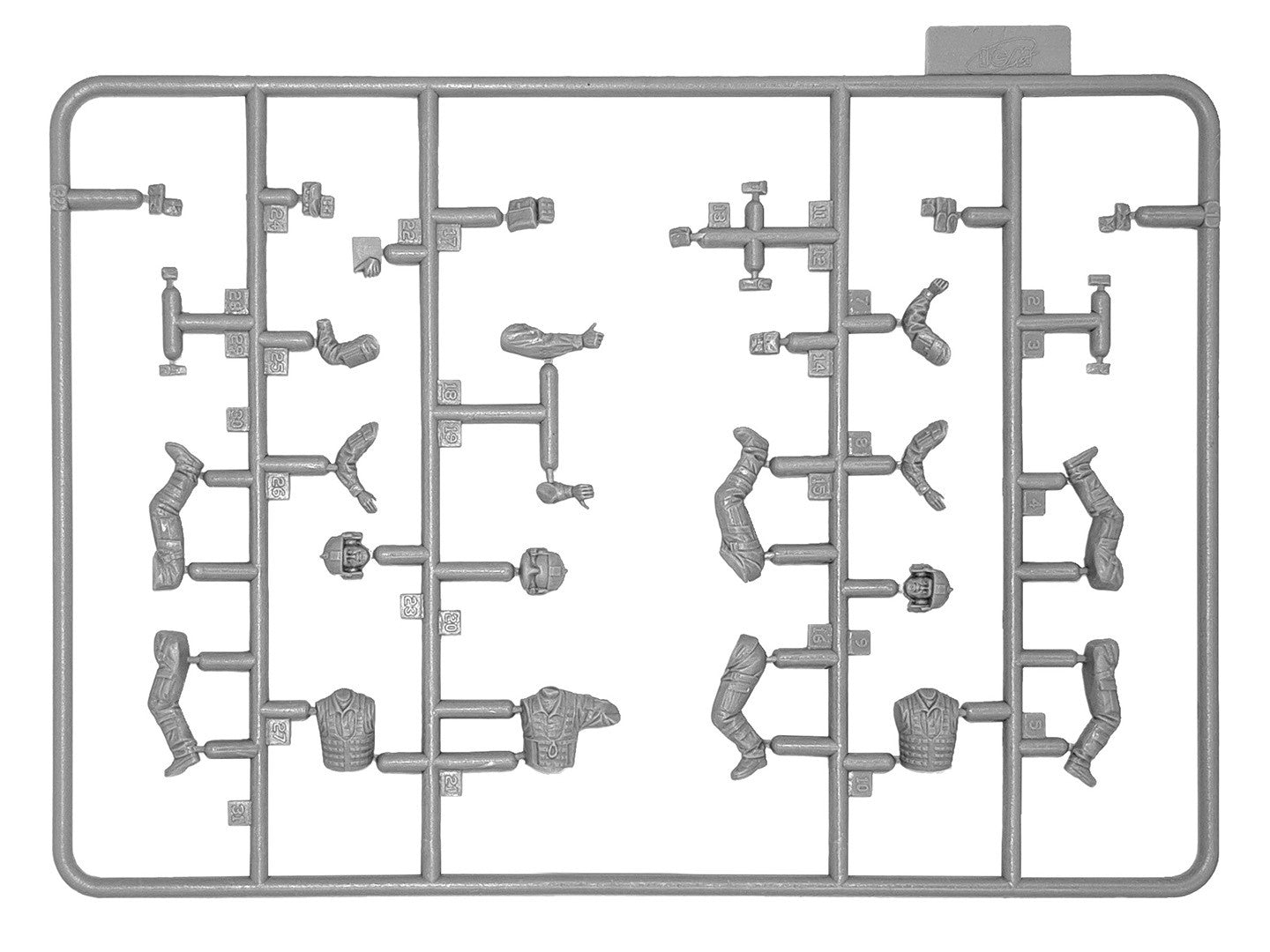 1/48 ICM - UH-60A Black Hawk Helicopter with 3 Crew Figures 48364 (PRE-ORDER)