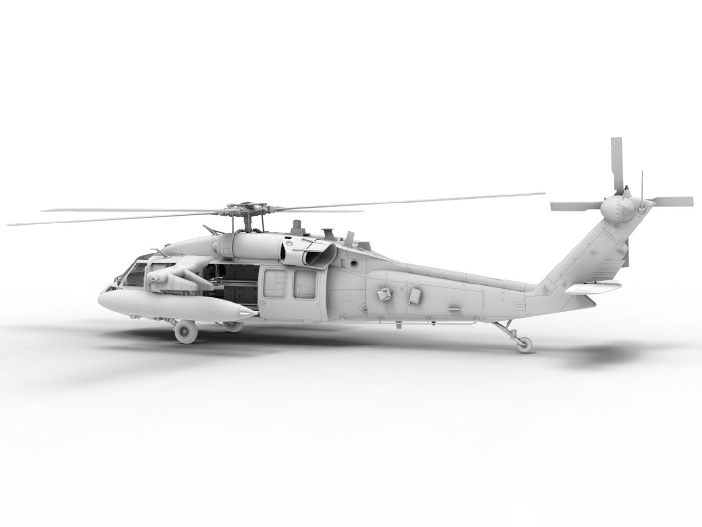 ICM Aircraft 1:48 - UH-60A Black Hawk 'Medevac' with Flight Medics - ICM48365