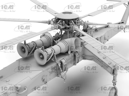 ICM Aircraft 1:72 - Sikorsky CH-54A Tarhe U.S. Heavy Lift Helicopter - ICM72001