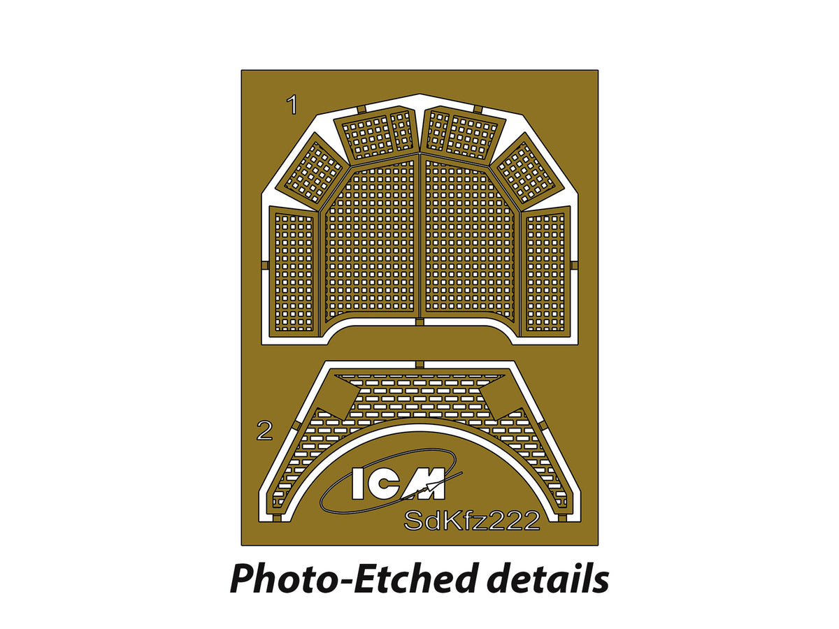 ICM Vehicles 1/72 - Wehrmacht Light Armoured Vehicles Set - ICMDS7207