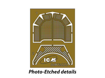 ICM Vehicles 1/72 - Wehrmacht Light Armoured Vehicles Set - ICMDS7207