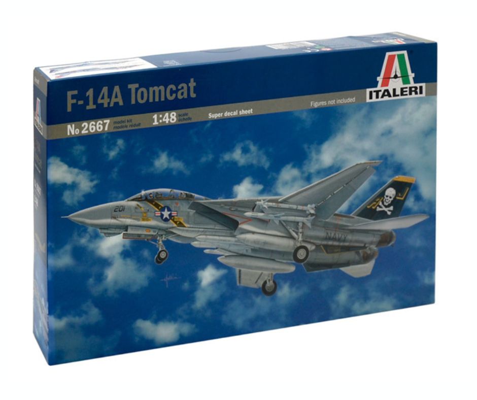 Italeri 1/48 Aircraft - F-14A Tomcat - 2667