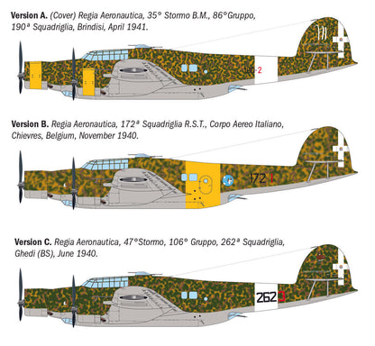 Italeri 1/72 Aircraft - CANT Z.1007 Alcione Bomber 1479 (PRE-ORDER)